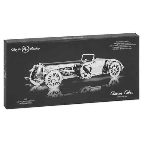 Металический механический 3D-пазл Time4Machine Glorious Cabrio Превью 9