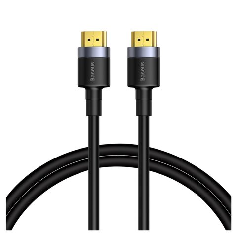 Кабель HDMI Baseus Cafule, HDMI, 2 м, чорний, #CADKLF-F01 Прев'ю 1