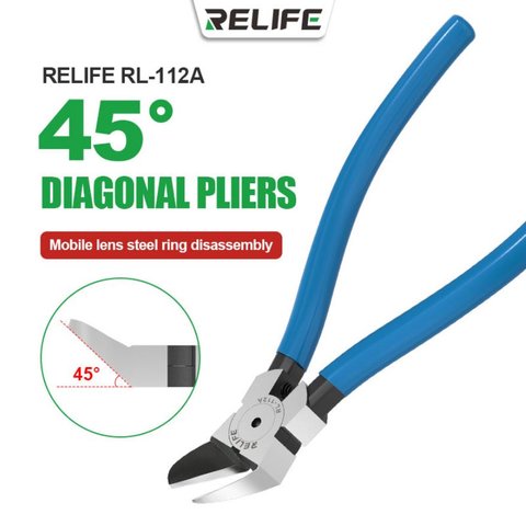 Кусачки RELIFE RL-112A, диагональные, 150 мм, 45° Превью 1