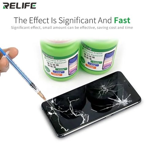 Очиститель RELIFE RL-518A, для демонтажа рамки, 250 мл Превью 2