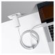 USB кабель Baseus Superior, USB тип-C, USB тип-A, 100 см, 100 Вт, белый, #CAYS001302 Превью 1