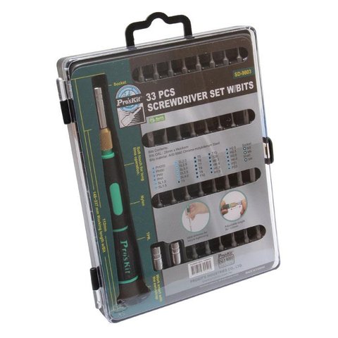 Отвертка Pro'sKit SD-9803 с набором бит Превью 3