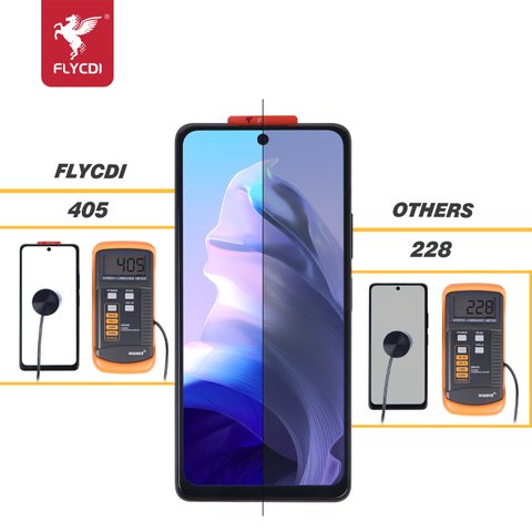Pantalla LCD FLYCDI puede usarse con Xiaomi Redmi Note 10 Pro, Redmi Note 10 Pro Max, negro, sin marco, (TFT) Vista previa  2