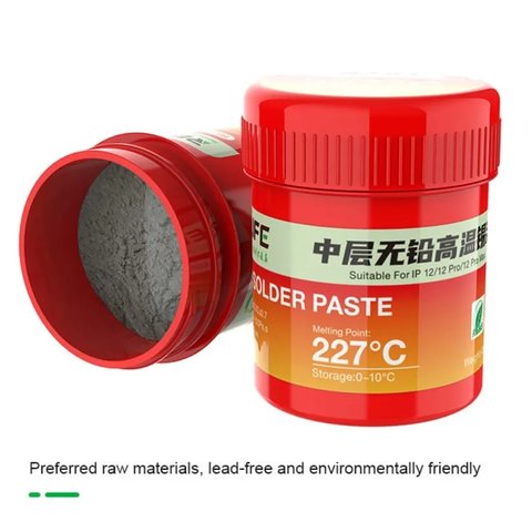 BGA Paste RELIFE RL-406, (Sn 99%,  Ag 0,3%,  Cu 0,7%, 40 g) Preview 1