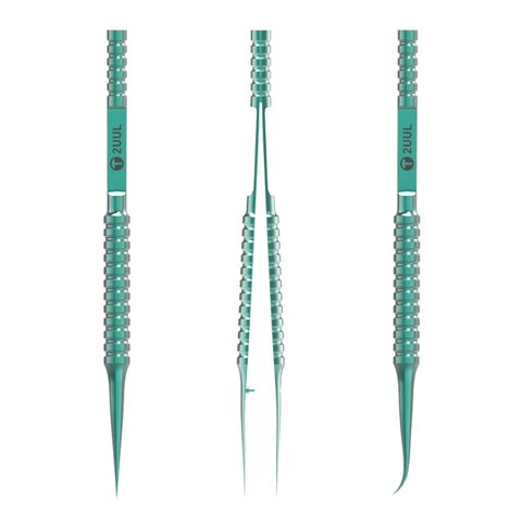 Pinzas para smd 2UUL Ti01, recta, aleación de titanio, 140 mm Vista previa  3