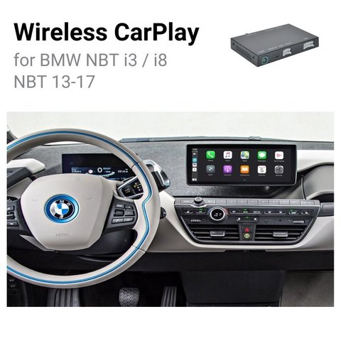 Адаптер із функцією CarPlay/Android Auto для автомобілів BMW i3/i8 із системою NBT 13-17 Прев'ю 1