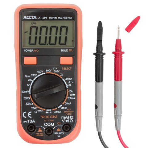 Multímetro digital Accta AT-205 Vista previa  7
