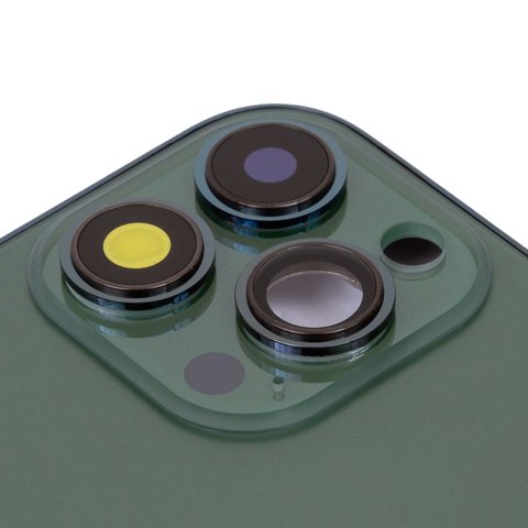 Carcasa puede usarse con iPhone 13 Pro Max, verde, con botones laterales,  con sujetador de tarjeta SIM, alpine green Vista previa  1