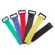 Cinta de velcro para cable, azul, 20 mm, 30 cm, cinta velcro Vista previa  4