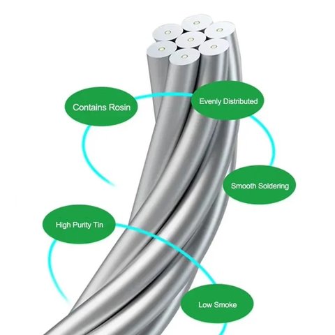 Estaño RELIFE HW1, 0,8 mm, 40 g, sin plomo Vista previa  3