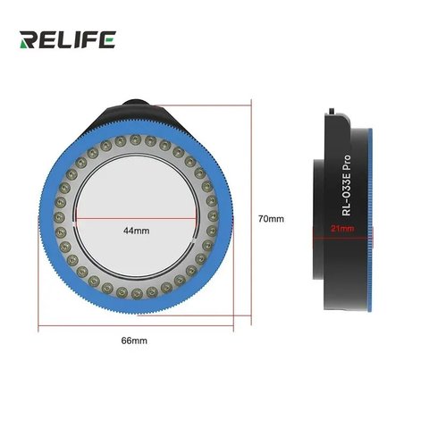 Iluminación para microscopio RELIFE RL-033E Pro, diodo, 32 LED Vista previa  7