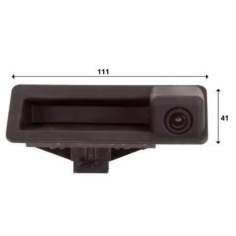 Камера заднего вида в ручку багажника для BMW 5 серии 2013-2015 г.в. Превью 1