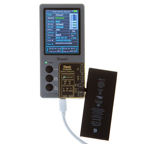 Акумулятор для iPhone 7, Li-ion, 3,8 В, 1960 мАг, High Copy, original IC, #616-00256 Прев'ю 1