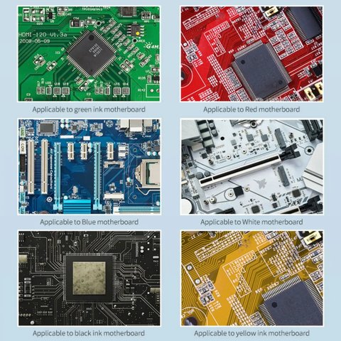 Паяльная маска Mechanic SU3, красная, 10 мл, ультрафиолетовая Превью 6