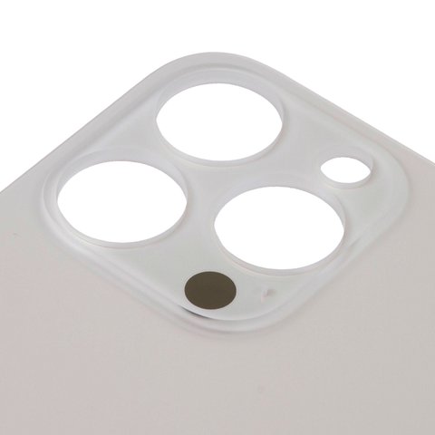 Задняя панель корпуса для iPhone 14 Pro Max, золотистая, не нужно снимать стекло камеры, Original (PRC), big hole Превью 1