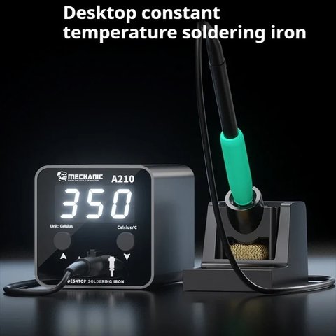 Паяльна станція Mechanic A210, цифрова, 50 Вт Прев'ю 1