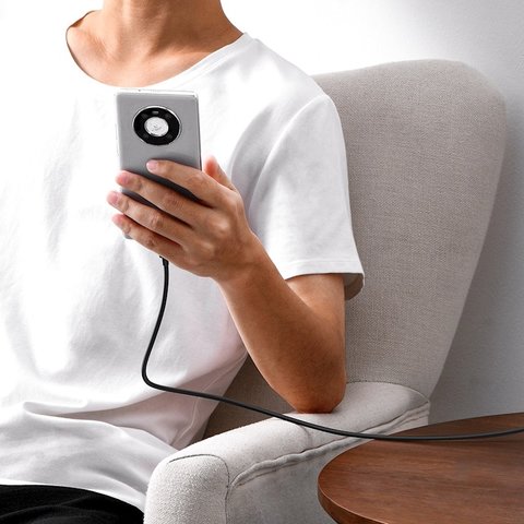 USB кабель Baseus Superior, USB тип-C, USB тип-A, 100 см, 100 Вт, черный, #P10320102114-00 Превью 2