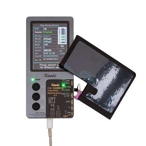 Аккумулятор для iPhone 13 Pro, Li-ion, 3,87 B, 3200 мАч, повышенная ёмкость, без ошибки, (A2656), genuine IC Превью 1