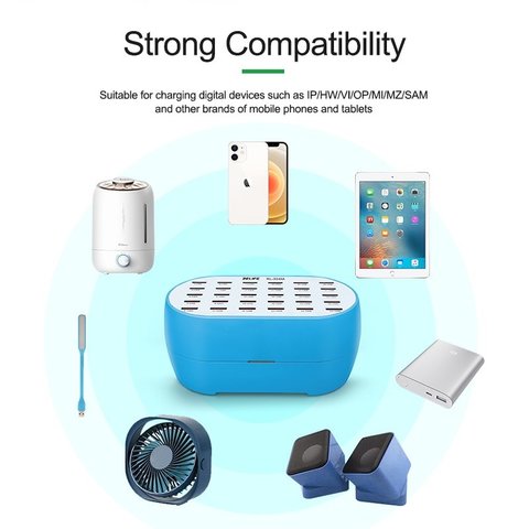 Сетевое зарядное устройство RELIFE RL-304M, 160 Вт, 30 портов Превью 4
