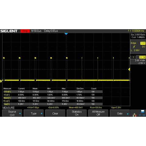 Фосфорний цифровий осцилограф SIGLENT SDS2304X Прев'ю 11