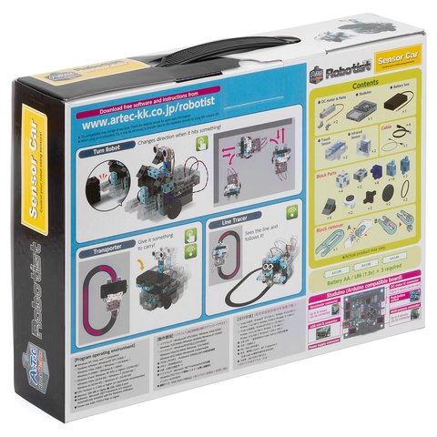 STEM-конструктор ArTeC Robotist Сенсорная машинка Превью 8