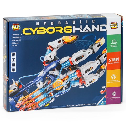 Гидравлическая киберрука, STEM-конструктор CIC 21-634 Превью 6