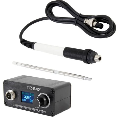 Паяльна станція Quicko T12-942, цифрова, 70 Вт Прев'ю 7