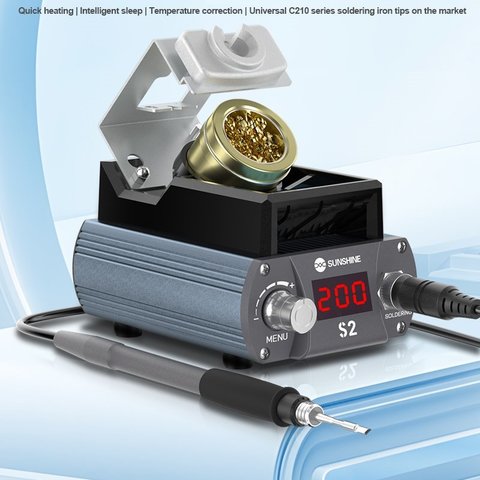 Паяльна станція Sunshine S2, цифрова, 40 Вт Прев'ю 2