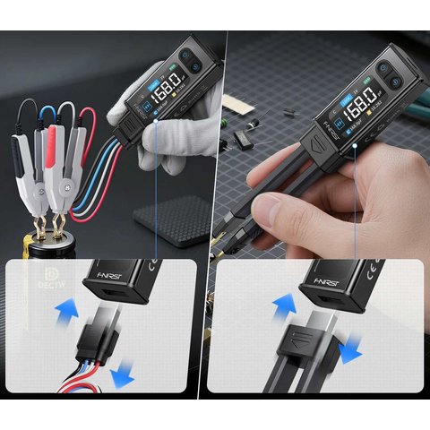Измеритель RLC FNIRSI LCR-ST2 Plus Превью 6