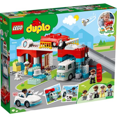 Конструктор LEGO DUPLO Гараж і автомийка (10948) Прев'ю 1